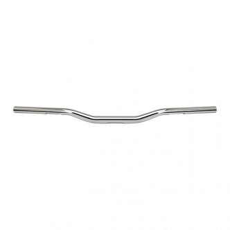 Biltwell Tracker O/S Slotted Handlebars In Chrome Finish For 1982-2023 Harley Davidson Models (Excl. 08-23 E-Throttle) (6307-1053)