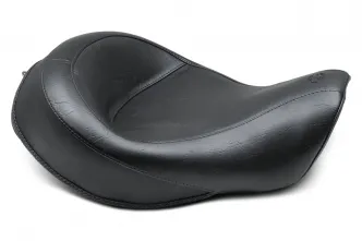 Mustang Wide Touring Solo Seat For Harley Davidson 2006-2017 Dyna Motorcycles (76117)