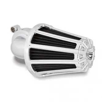 Arlen Ness 10-Gauge Monster Sucker Air Cleaner In Chrome Finish For Harley Davidson 1991-2022 Sportster Models (81-017)