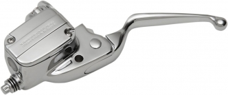 Drag Specialties 11/16 Inch Clutch Master Cylinder In Chrome Finish For 2014-2023 HD Touring Models (H07-0789-2)