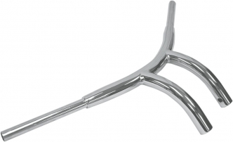 Drag Specialties 1 1/2 Inch Super Radius T-Bar In Chrome Finish For Victory Models (0601-0872)