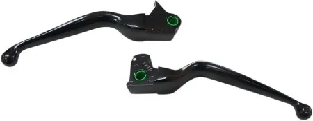 Drag Specialties Wide Blade Lever Set In Black 2014-2016 Harley Davidson Trike (H07-0596MB)