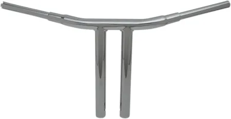 Drag Specialties 14 Inch Big Buffalo 1 1/2 Inch T-Bar In Chrome For Harley Davidson Models With Or Without E-Throttle (0601-4321)