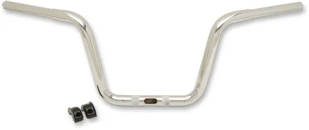 Drag Specialties 10 Inch Ape Hanger 1 1/4 Inch Handlebar In Chrome For Harley Davidson 2015-2020 Road Glide Models (0601-3854)