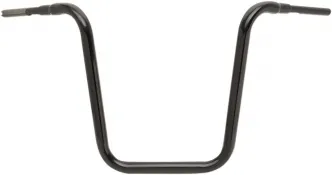 Drag Specialties 18 Inch Big Buffalo 1 1/2 Inch Ape Handlebar In Gloss Black Finish For Harley Davidson Models With Or Without E-Throttle Models (0601-4304)