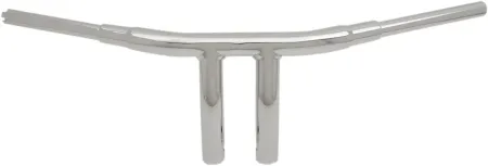Drag Specialties 7 Inch Big Buffalo 1 1/2 Inch T-Bar In Chrome For Harley Davidson Models With Or Without E-Throttle (0601-4309)