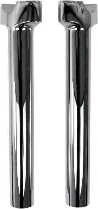 Drag Specialties 10 Inch Tall Buffalo Straight Risers In Chrome For 1 Inch Handlebars (0602-0516)