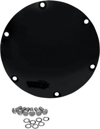 Drag Specialties Derby Cover in Black Finish For 2004-2022 XL Sportster (Excluding 2021 Sportster S/RH1250S) Models (301496)