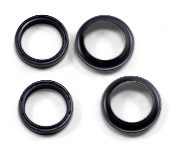 Drag Specialties 41mm Fork Seal/Dust Wiper Kit For 08-10 XR1200/X, 11-17 VRSCF/R, 04-09 Buell XB 12S/R/X Models (56-133-1)