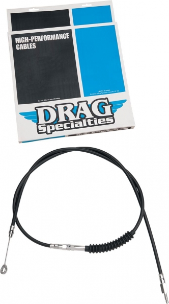 Drag Specialties Clutch Cable High Efficiency Black Vinyl 78 11/16 (4321010HE)