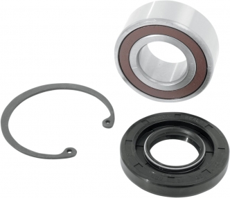 Drag Specialties Mainshaft Bearing and Seal Kit in Chrome Finish For 1999-2006 Twin Cam (Excluding 2006 Dyna Glide) Models (25-3102)