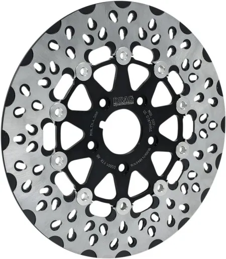 Drag Specialties FTK Series Front Brake Rotor For 1984-1999 Evo Twin Cam & XL Sportster (DG001FTKAB)