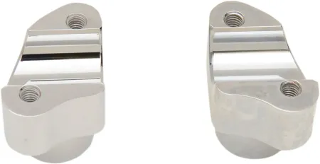 Drag Specialties 1.5 Inch Taill Buffalo Risers In Chrome For 1 Inch Handlebars (DS-290113)