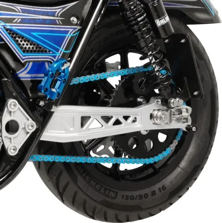 Drag Specialties 51 Tooth Gloss Black Rear Chain Sprocket For HD Evo Big Twin and 92-99 Sportster Models (71891DE)