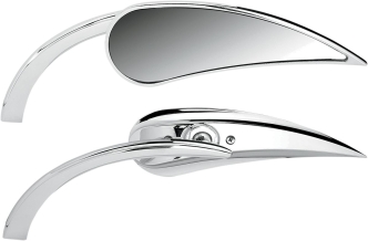 Arlen Ness RAD II Left Side Mirror in Chrome Finish (13-410)