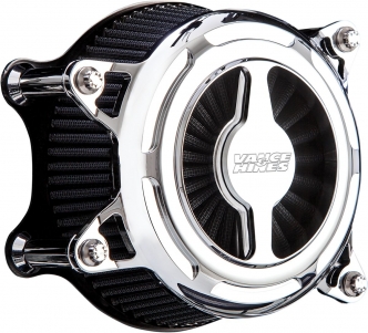 Vance & Hines VO2 Blade Air Cleaner Kit in Chrome Finish For 1991-2020 XL Sportster (Excluding XR1200) Models (70089)