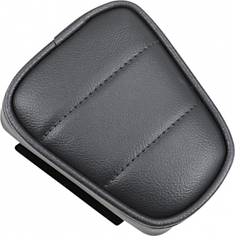 Drag Specialties Tapered Stitch Backrest Pad in Black For Round Sissy Bars (0822-0338)