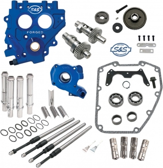 S&S Cycle Easy Start 585GE Gear Drive Cam Chest Kit For Harley Davidson 1999-2006 Big Twin Models (Except 2006 Dyna) (310-0813)