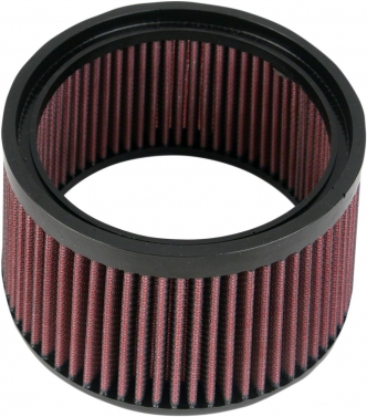 S&S Cycle 1 Inch Taller Pleated Stealth Air Filter Only (170-0154)