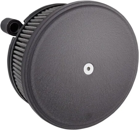 Arlen Ness Smooth Stage 2 Big Sucker Air Cleaner Kit In Black With Pre-Oiled Filter For Harley Davidson 1999-2017 Twin Cam (Exc. E-Throttle & 99-01 FLT)(18-820)