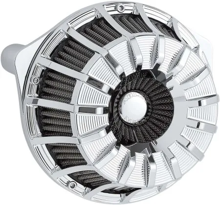 Arlen Ness 15-Spoke Inverted Series Air Cleaner Kit In Chrome For Harley Davidson 1991-2022 Sportster Models (18-994)