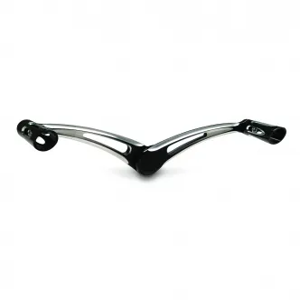 Arlen Ness Deep Cut Heel/Toe Shift Arm In Black For Harley Davidson 1997-2017 Touring & 2000-2017 Softail Models (19-792)