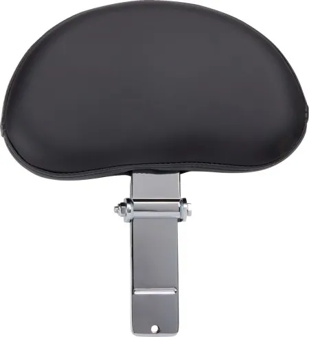 Drag Specialties Backrest Ez Glide II Small Driver Vinyl Plain Backrest in Black (0822-0133)