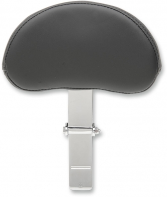 Drag Specialties Backrest Ez Glide II Small Driver Vinyl Plain Backrest in Black (0822-0133)