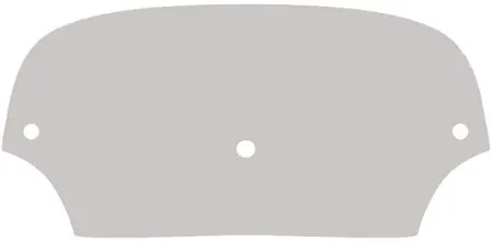 Memphis Shades Batwing 5 Inch Windshield in Solar (MEP8509)