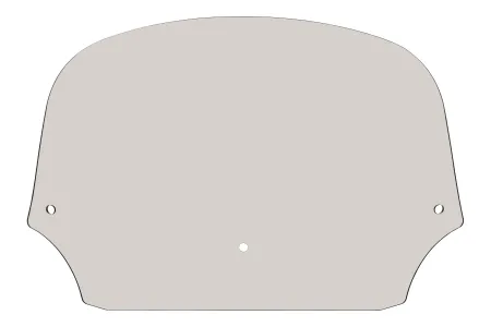 Memphis Shades Batwing 9 Inch Windshield in Solar (MEP8529)