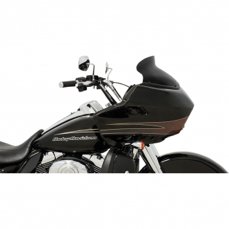 Memphis Shades 6.5 Inch Spoiler Replacement Windshield In Black Opaque For OEM Fairings On Harley Davidson 2015-2022 FLTRX/FLTRXS/FLTRK & FLTRUSE Models (MEP86011)