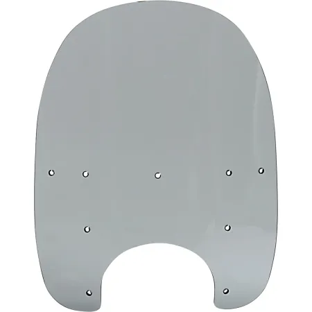 Memphis Shades 15 Inch Replacement Windshield In Black Smoke For Harley Davidson 1999-2022 FLHR Models With OEM Windshield (MEP61212)
