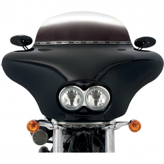 Batwing shop fairing windshield