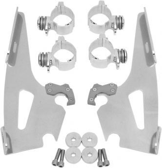 Memphis Shades Fats/Slim/Batwing Trigger-lock Kit In Polished Finish For Honda, Kawasaki And Suzuki Models (MEM8964)