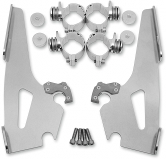 Memphis Shades Fats/Slim/Batwing Trigger-lock Kit In Polished Finish For Honda, Kawasaki And Yamaha Models (MEM8965)