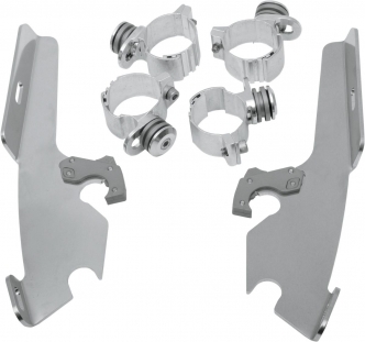 Memphis Shades Fats/Slim Trigger-lock Kit In Polished Finish For Honda Models (MEM8973)