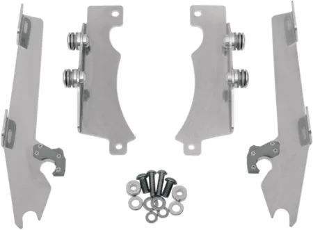Memphis Shades Batwing Trigger-lock Kit In Polished Finish For Yamaha Models (MEK1909)