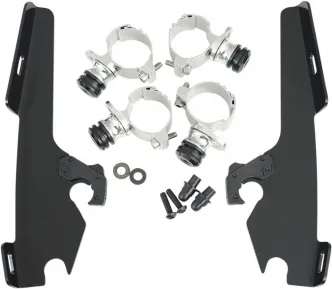 Memphis Shades Batwing Trigger-lock Kit In Black Finish For Honda Models (MEK1957)