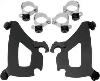 Memphis Shades Bullet Fairing Trigger Lock Mounting Kit in Black Finish For Honda Models (MEK1961)