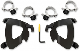 Memphis Shades Gauntlet Trigger-Lock Mounting Kit In Black For Indian Models (MEB2024)