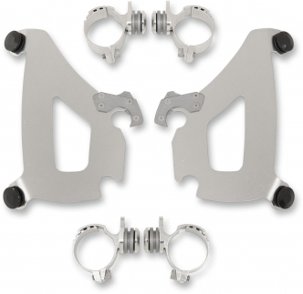 Memphis Shades Trigger-Lock Mounting Kit In Polished For Indian 2015-2022 Scout & Scout Sixty Models (MEK2026)