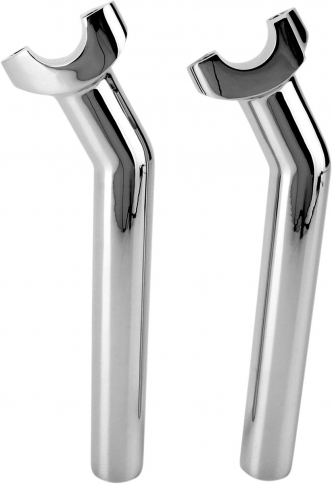 Drag Specialties 8.5 Inch Pullback Risers in Chrome (241604)