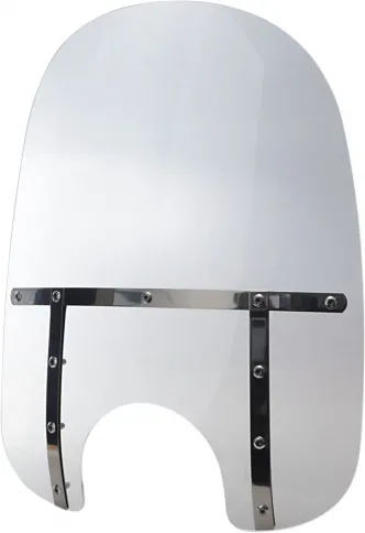 Memphis Shades 21 inch Fats Windshield Clear for Standard 5-3/4 inch - 7 inch Headlights (MEM3410)