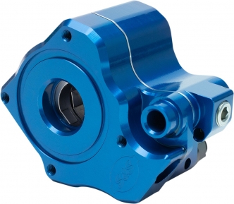 S&S M8 High Volume Oil Pump in Blue Anodized Finish For 2017-2023 Water Cooled Touring Models (310-0947A)