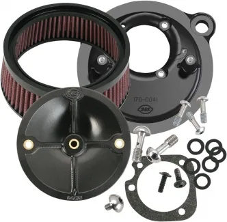 S&S Super Stock Stealth Air Cleaner Kit For 1991-2006 HD XL Sportster Models (170-0093)