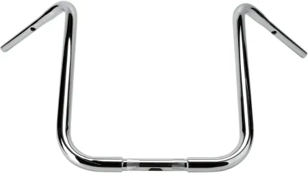 Burly Brand 18 Inch Gorilla Apehanger Handlebars in Chrome Finish For 2008-2021 FLHR Touring Models (B28-345T)