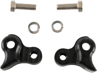 Burly Brand Rear Lowering Kit in Black Finish For 2002-2008 FLT Touring Models (B28-42007)