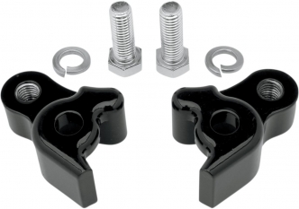 Burly Brand Rear Lowering Kit in Black Finish For 2009-2021 Touring (Excluding FLHX, FLHRS) Models (B28-42008)