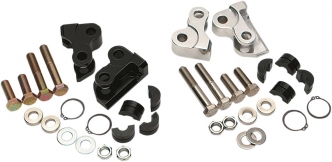 Burly Brand Rear Lowering Kit in Black Finish For 1991-1999 FXD Dyna Models (B28-282)