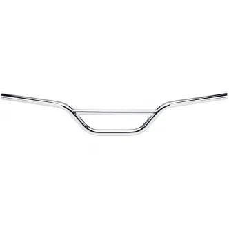 Biltwell Moto 7/8 Inch Handlebars in Chrome Finish (6116-1052)